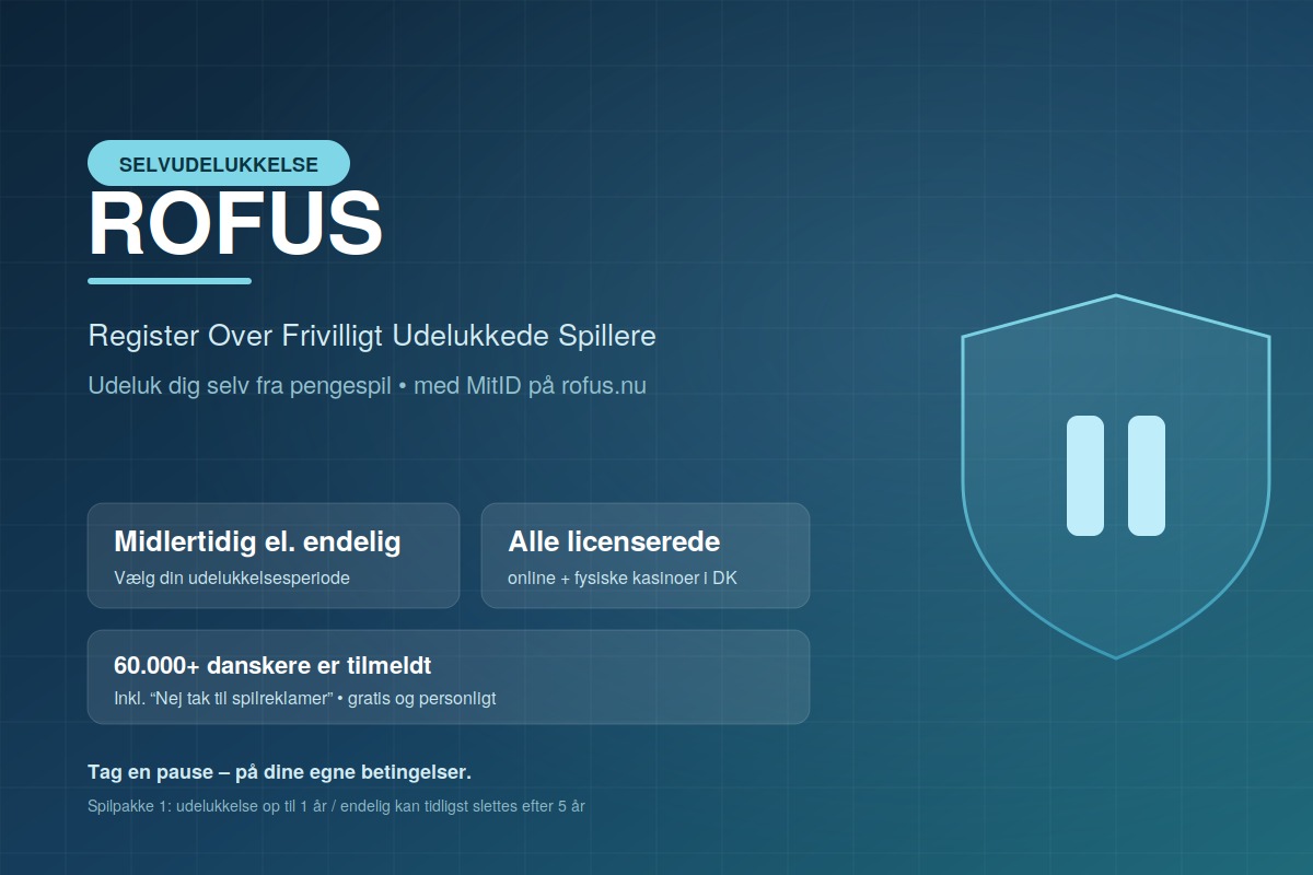 ROFUS – Register Over Frivilligt Udelukkede Spillere