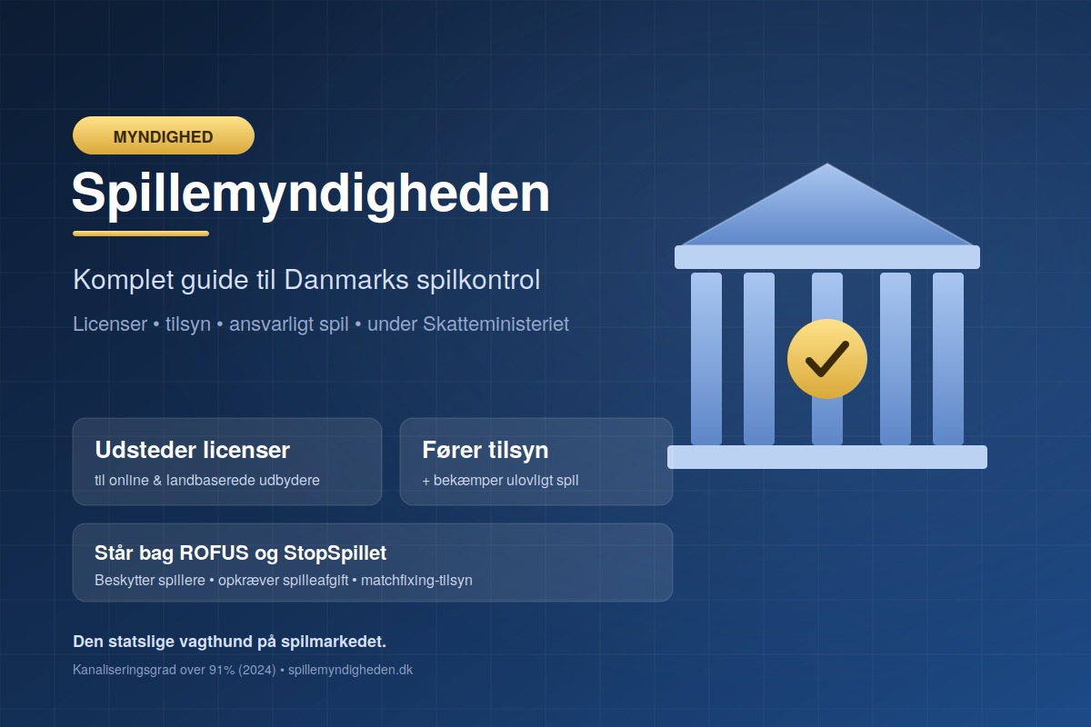 Spillemyndigheden – komplet guide til Danmarks spilkontrol