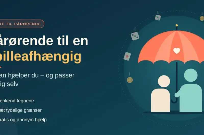 Pårørende til en spilleafhængig: Sådan hjælper du – og passer på dig selv