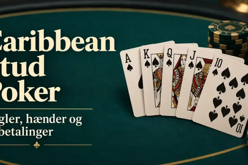 Caribbean Stud Poker: Regler, hænder og udbetalinger