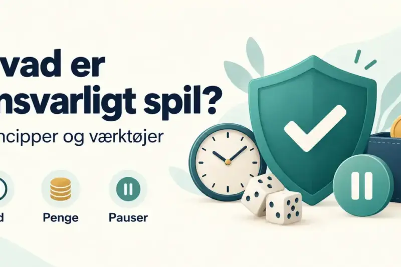 Hvad er ansvarligt spil? Principper og værktøjer til spillere