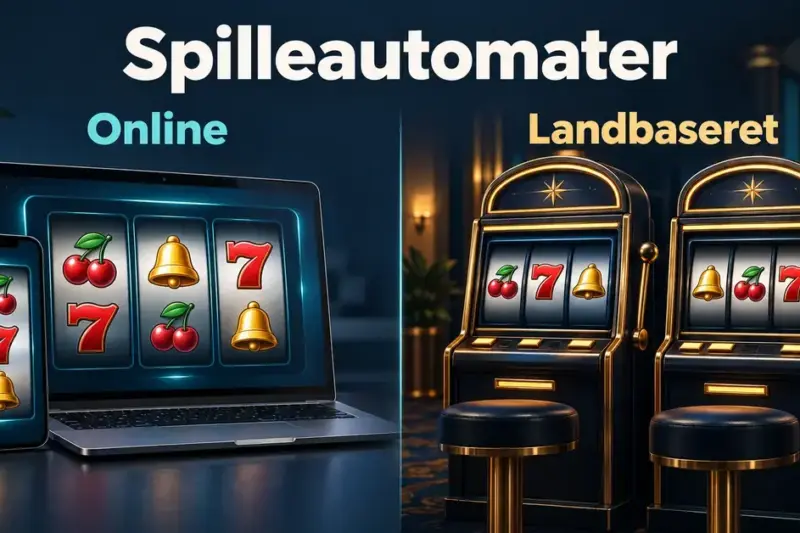 Spilleautomater online vs. landbaseret: Hvad er forskellen?