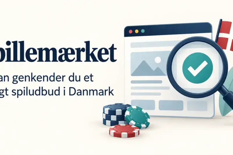 Spillemærket: Sådan genkender du et lovligt spiludbud i Danmark